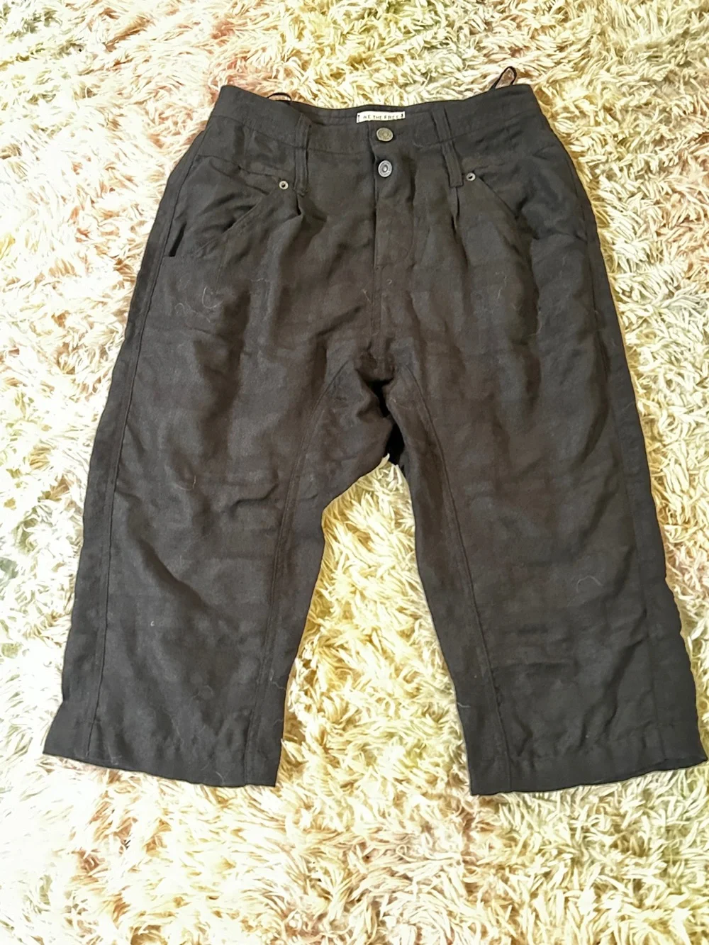 NWT Free People We The Free Maven Cozy Crop Harem Pants Size 4